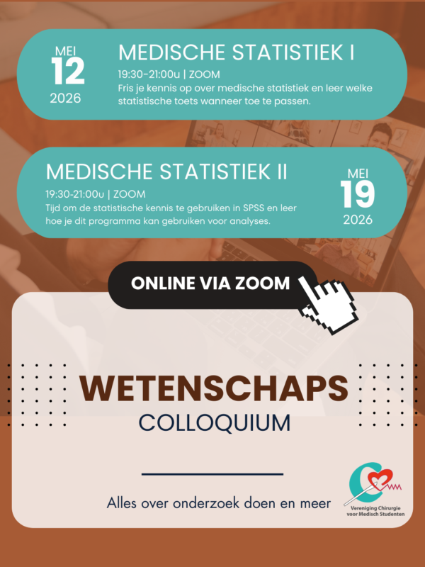 VCMS Wetenschapscolloquium 2026 Medische Statistiek