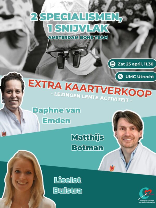 Lezingenticket VCMS Lente Activiteit – Twee specialismen, één snijvlak