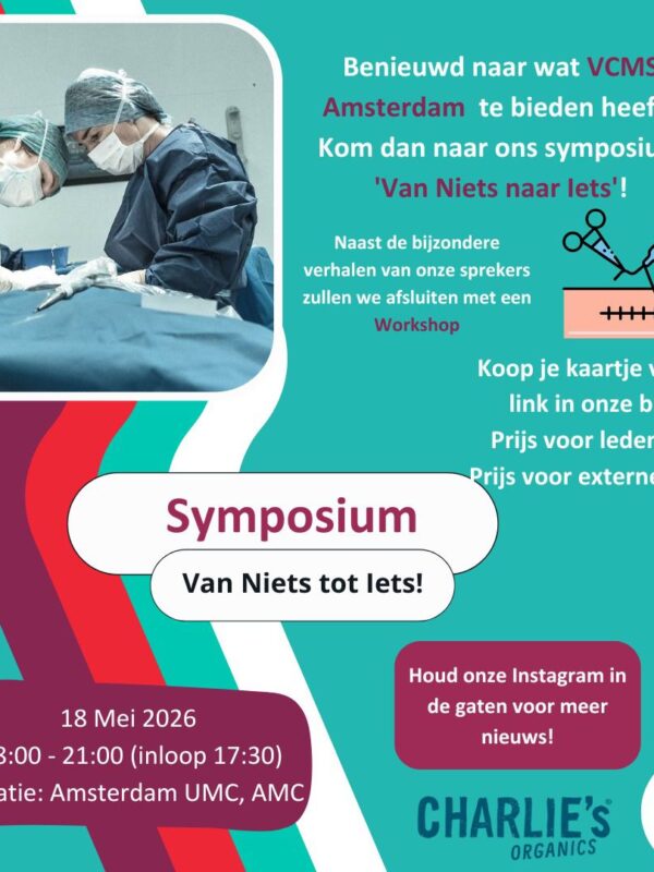 VCMS Vumc Symposium ‘Van Niets naar Iets!’